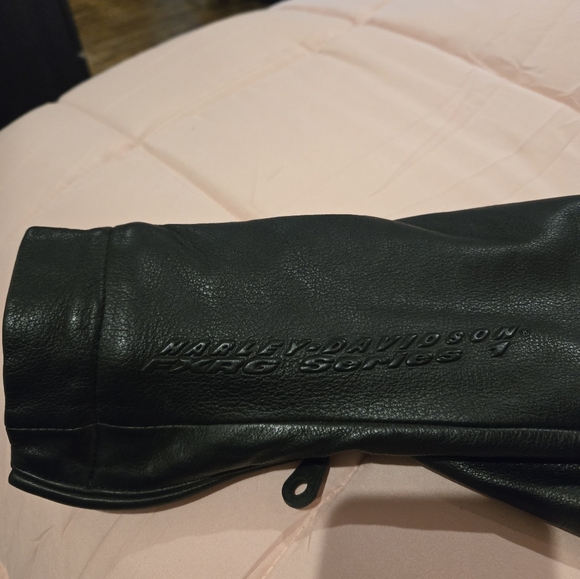 NWOT Harley Davidson FXRG Leather Biker Jacket - Picture 11 of 13